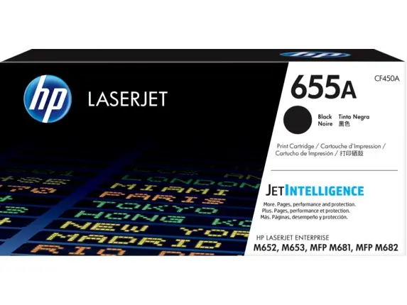 Toner HP 655A negru CF450A LaserJet Enterprise