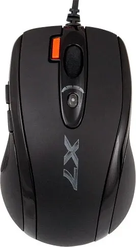 Mouse A4Tech X-710MK negru cu fir USB