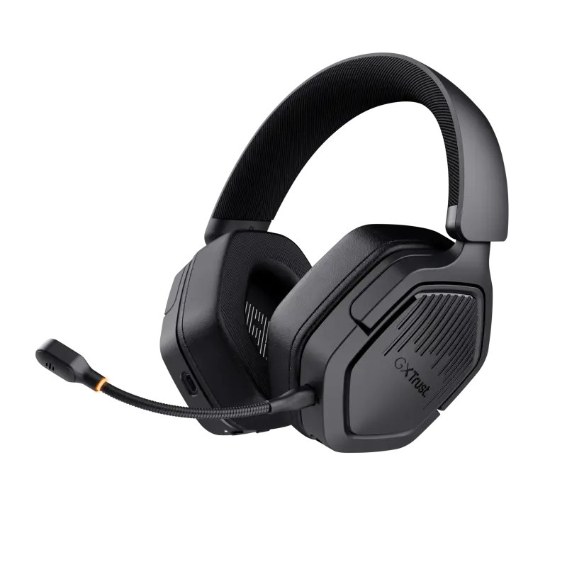 Căști wireless Trust GXT493 CARUS negru 2.4GHz multiplatformă