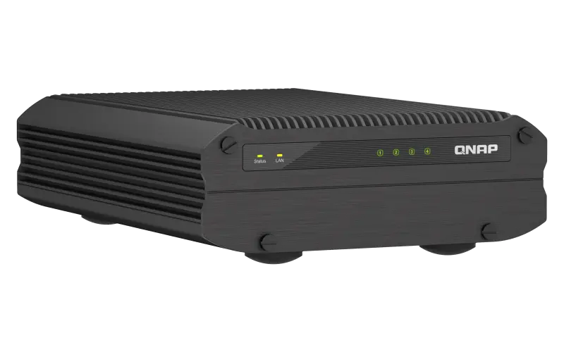 NAS QNAP TS-i410X-8G industrial 4-bay 10GbE fanless