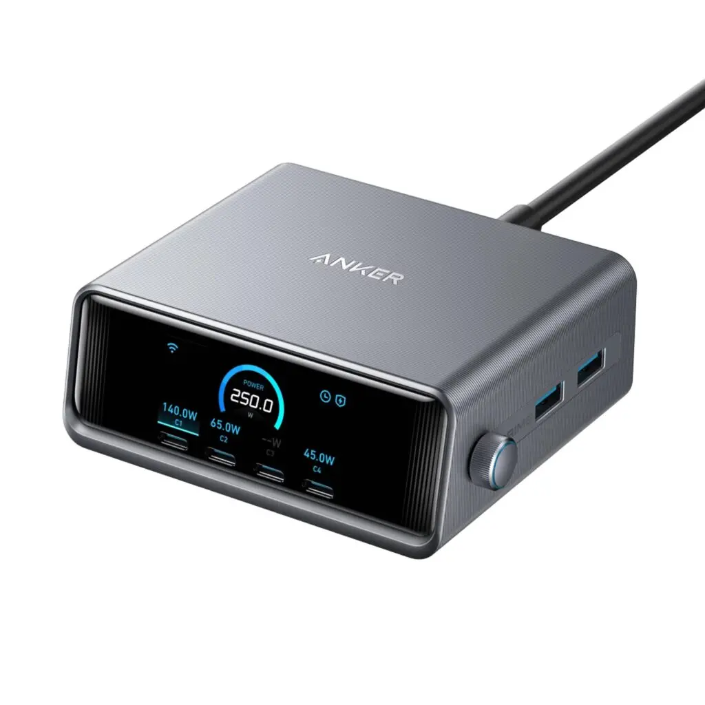 Incarcator Anker Prime 250W GaN 6 porturi