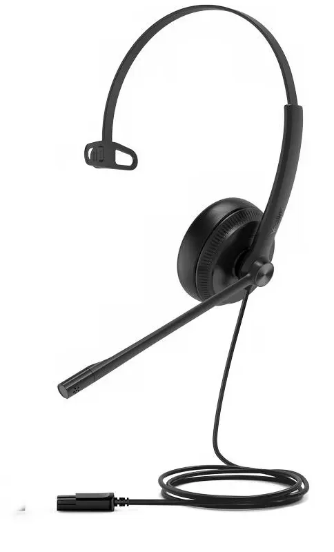 Cască Yealink YHM341 QD mono cu pernuțe piele