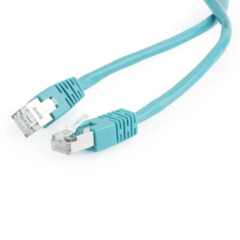 Cablu FTP Gembird Cat5e 50 cm verde cupru-aluminiu AWG26 PP22-0.5M/G