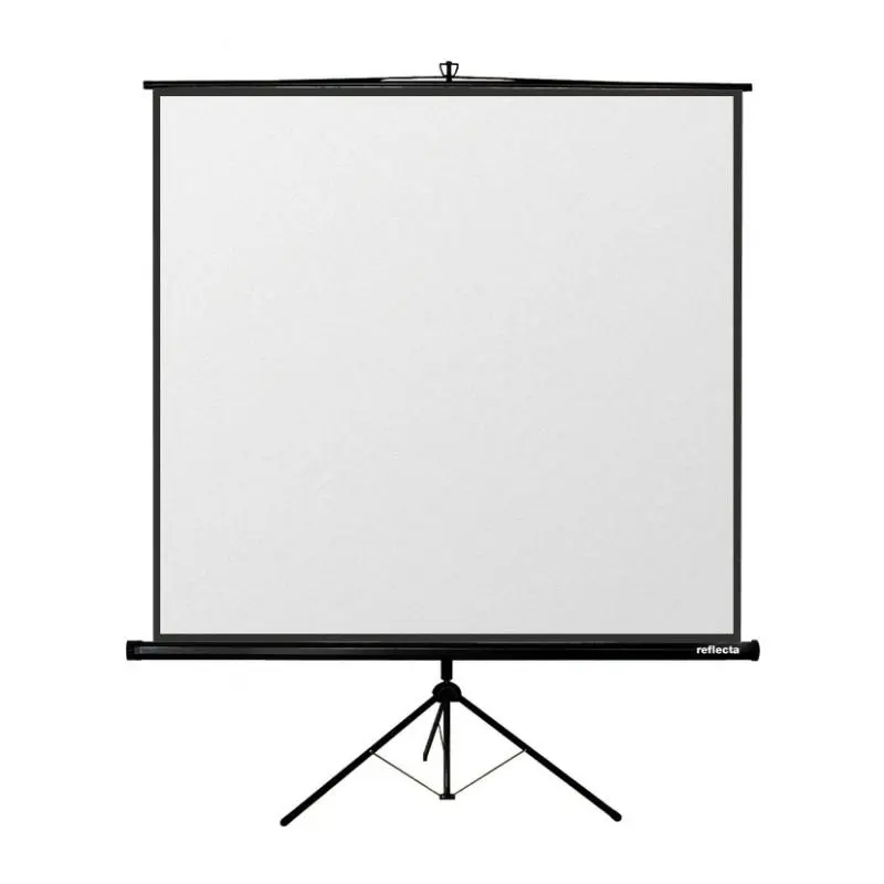 Ecran proiecție Reflecta CrystalLine 200×200 cm cu trepied 87652