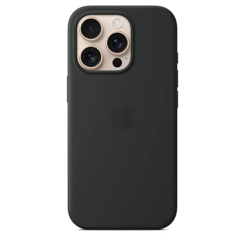 Husă Apple Silicone iPhone 16 Pro MagSafe neagră