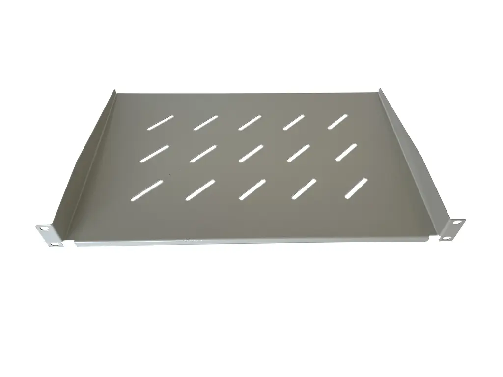 Poliță Adex ADRSH300-GR 300 mm gri pentru rack