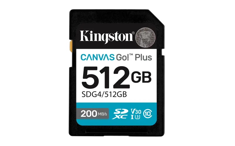 Card memorie Kingston Canvas Go Plus 512GB SDXC SDCG4/512GB UHS-I