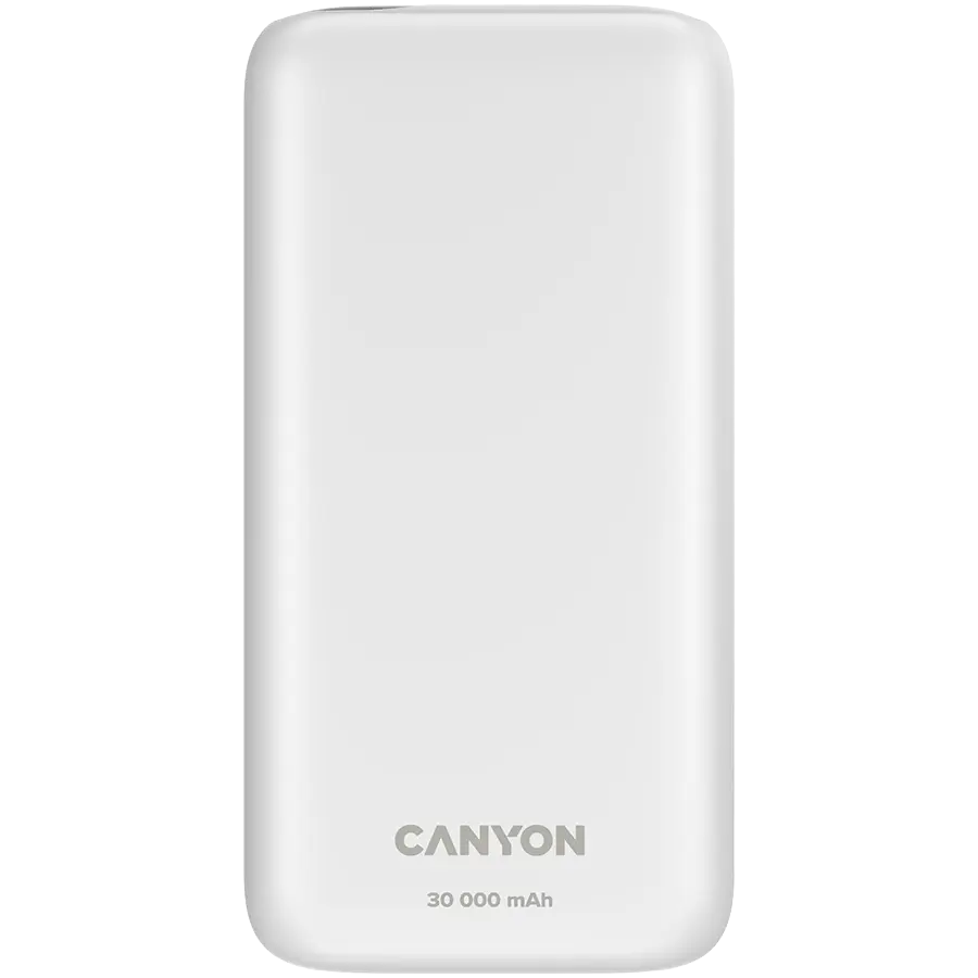 Baterie externă Canyon OnPower 301 30000 mAh alb