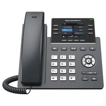 Telefon SIP Grandstream GRP2613W 6 linii Wi-Fi 6 Negru