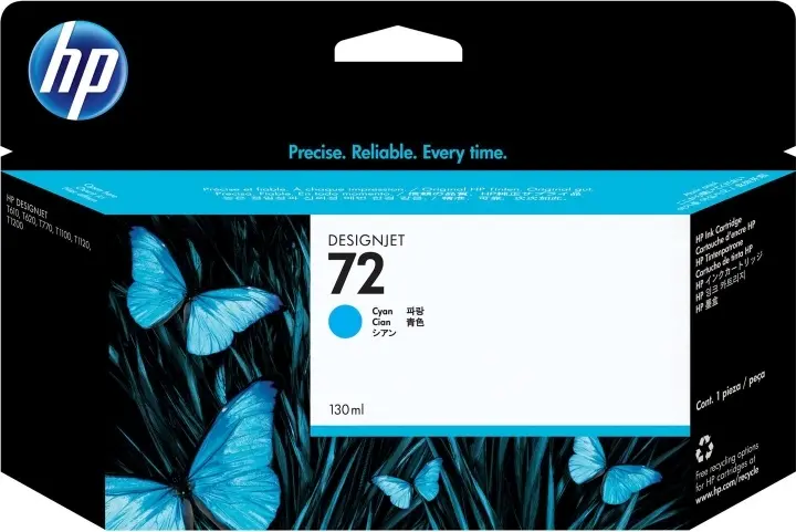 Cartuș HP C9371A No.72 HC Cyan 130ml