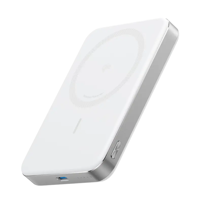 Acumulator extern Anker MagGo 10000 mAh Qi2 15W Ultra-Slim alb