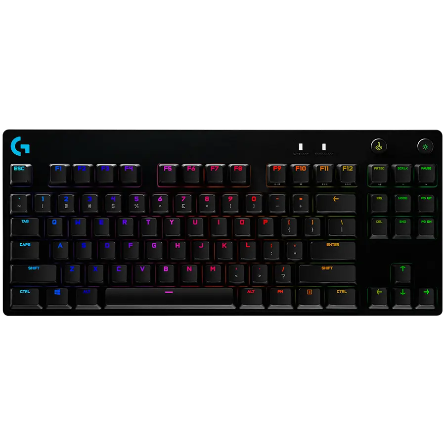 Tastatură gaming Logitech G PRO X TKL Lightspeed neagră