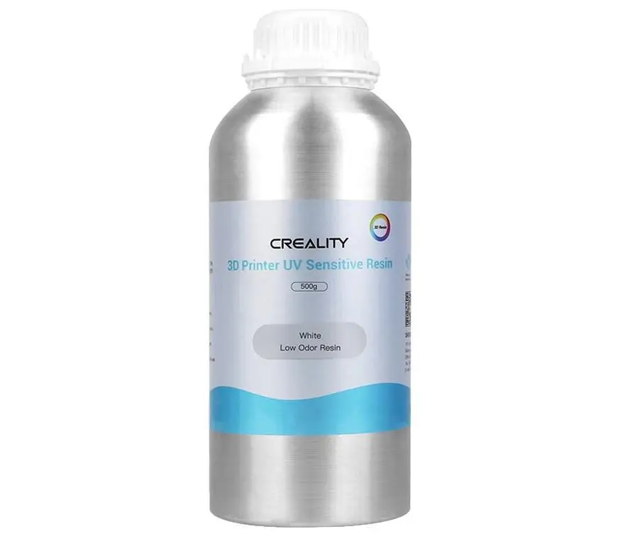 Rășină Creality low odor 500g albă LCD fotosensibilă