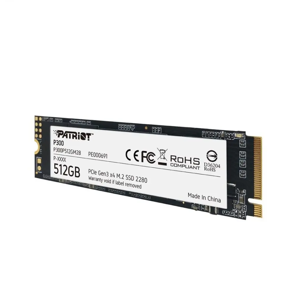 SSD Patriot P300 512GB NVMe M.2 2280