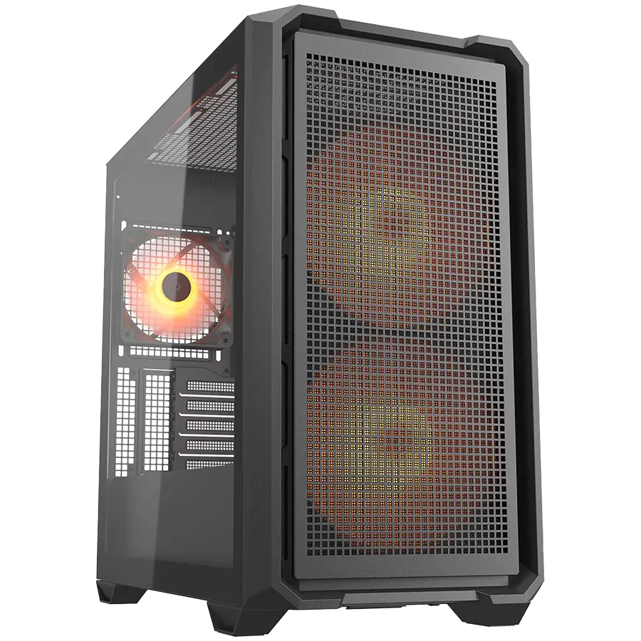 Carcasa Cougar MX600 Mini RGB Negru Mini Tower