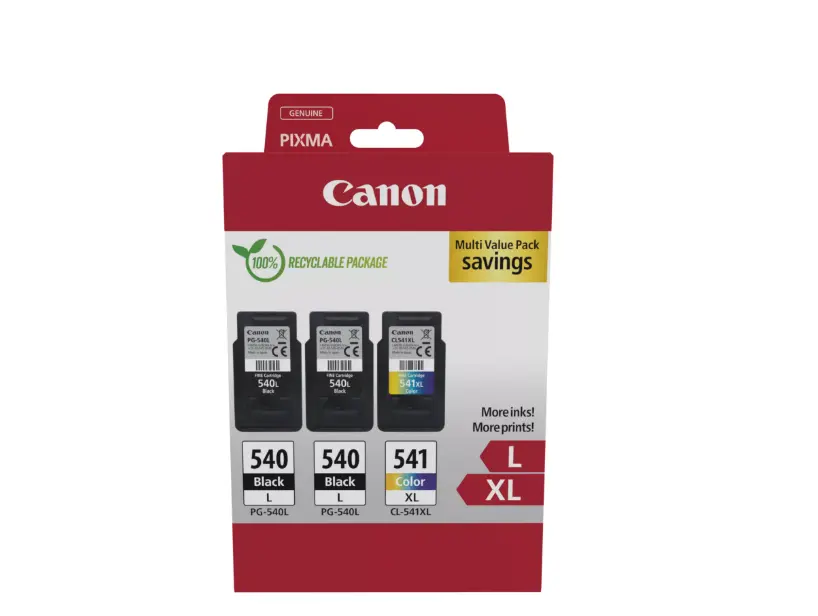 Set cartușe cerneală Canon PG-540L CL-541XL 3 bucăți