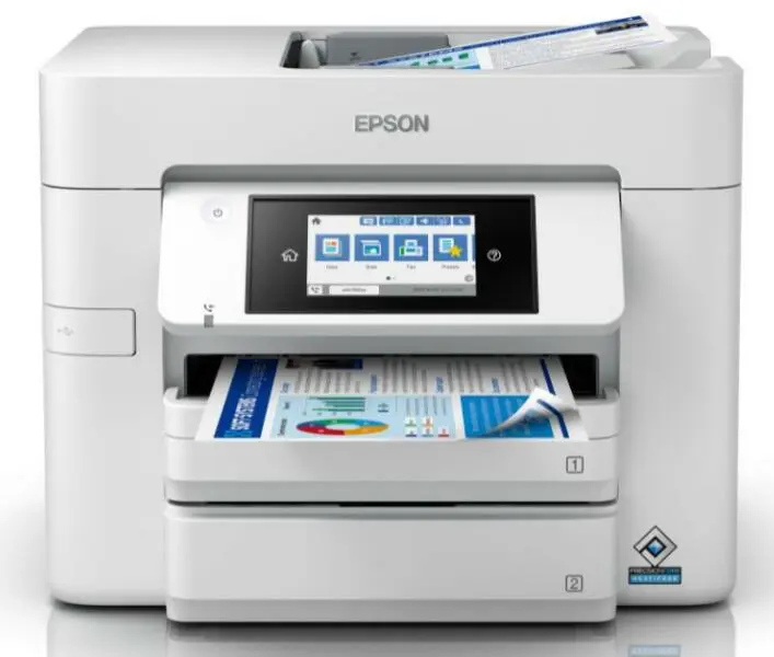 Multifuncțional Epson WorkForce Pro WF-C4810DTWF A4, ADF, duplex, rețea, wireless, inkjet color