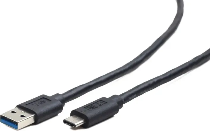 Cablu USB Gembird USB-C 1 m negru CCP-USB3-AMCM-1M