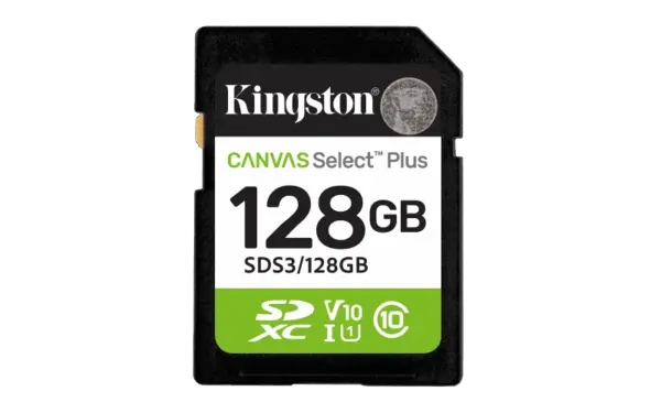 Card memorie Kingston Canvas Select Plus SD 128GB
