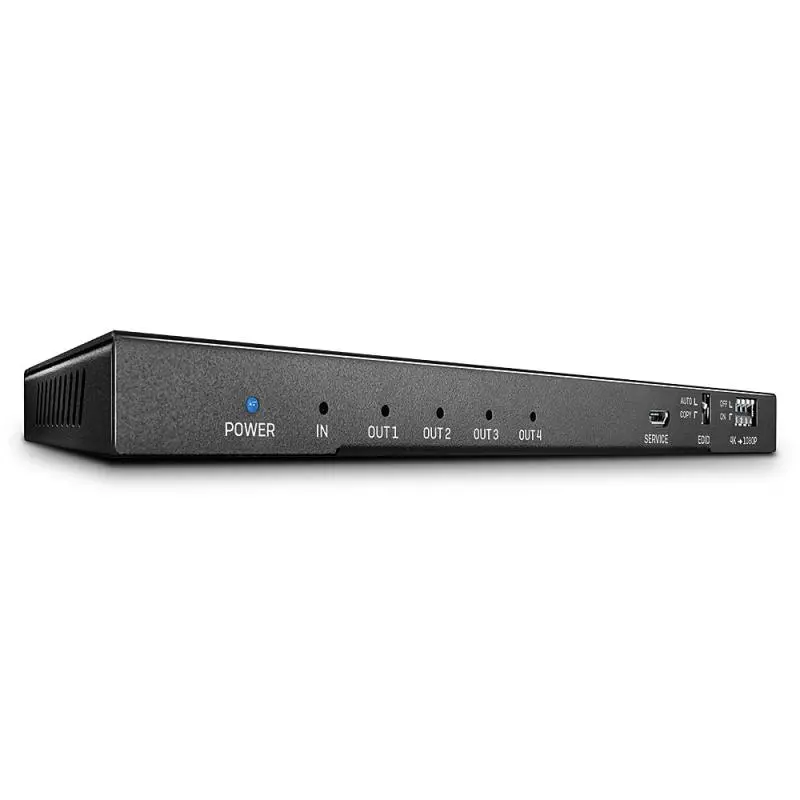 Splitter HDMI Audio, Lindy, Metal, Negru