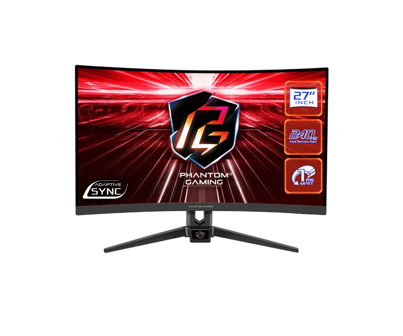 Monitor gaming ASRock PG27F15RS1A 27″ curbat 240 Hz