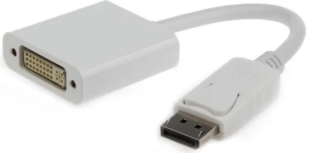 Adaptor video Gembird A-DPM-DVIF-002-W DisplayPort DVI Alb