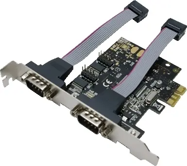 Placă Logilink PC0031 PCI-Express 2x serial DB9