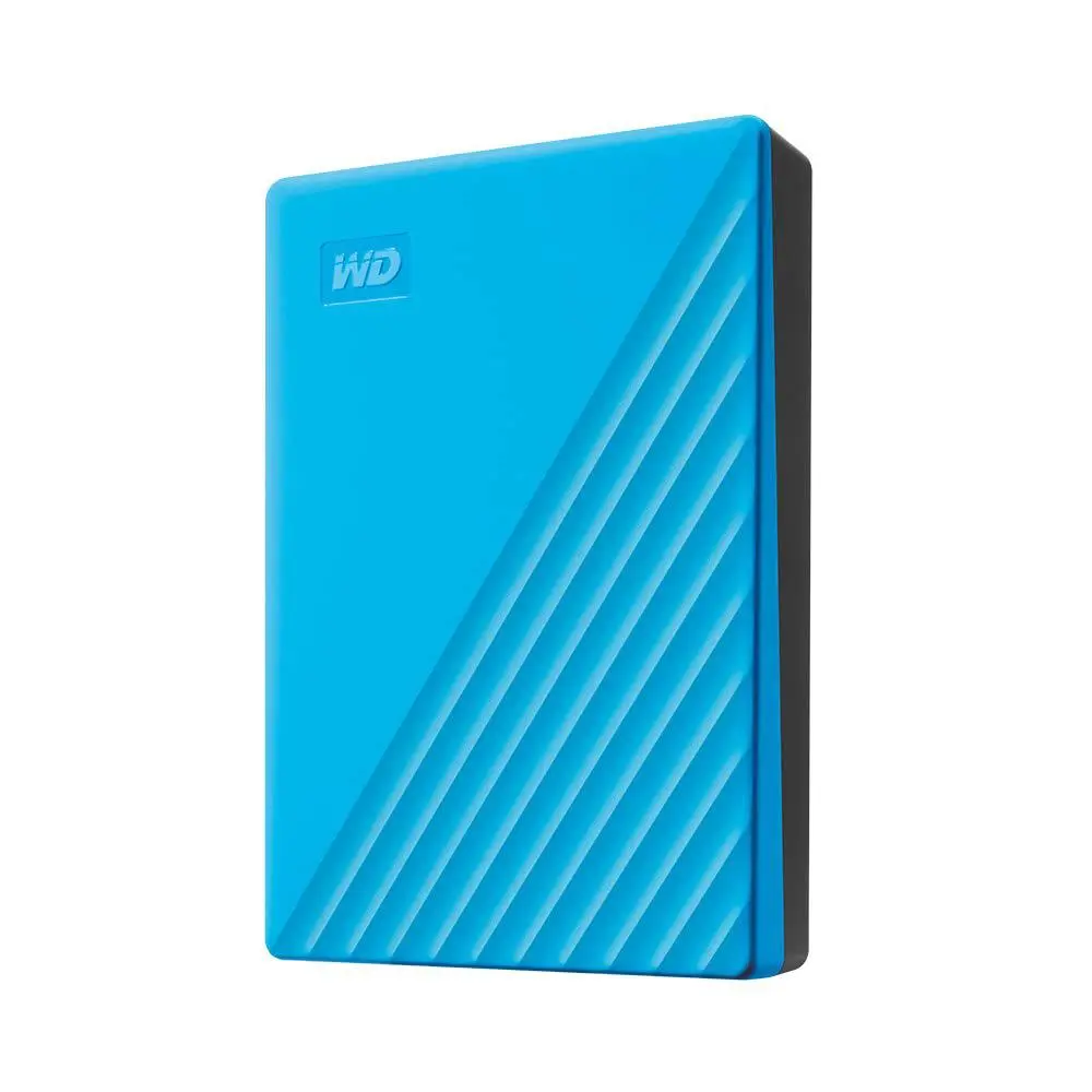 HDD extern WD My Passport 4TB albastru, 2.5″ USB 3.2 Gen1