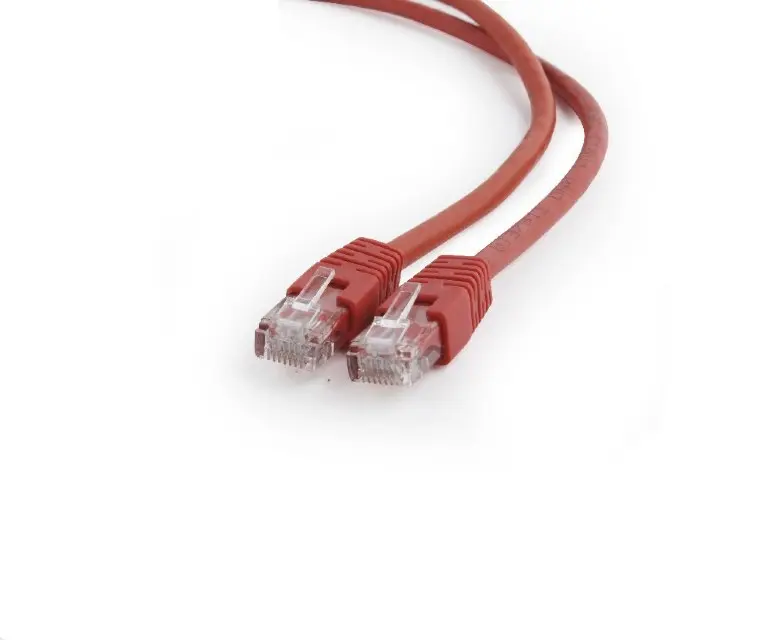 Cablu UTP Gembird Cat6 0-25 m roșu CCA PP6U-0.25M/R