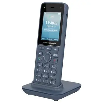 Telefon IP Grandstream WP826 negru Wi-Fi 6 3 conturi SIP