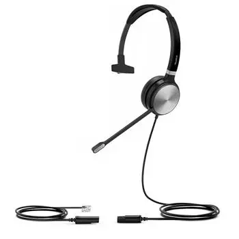 Căști Yealink YHS36 Mono QD RJ9 cu microfon negru