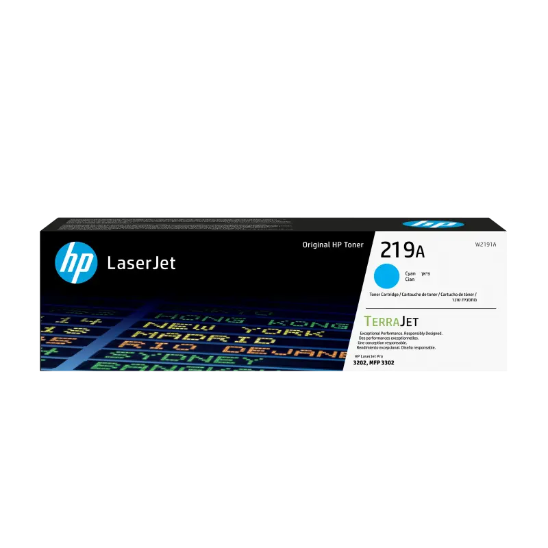 Cartuș toner HP 219A Cyan original W2191A