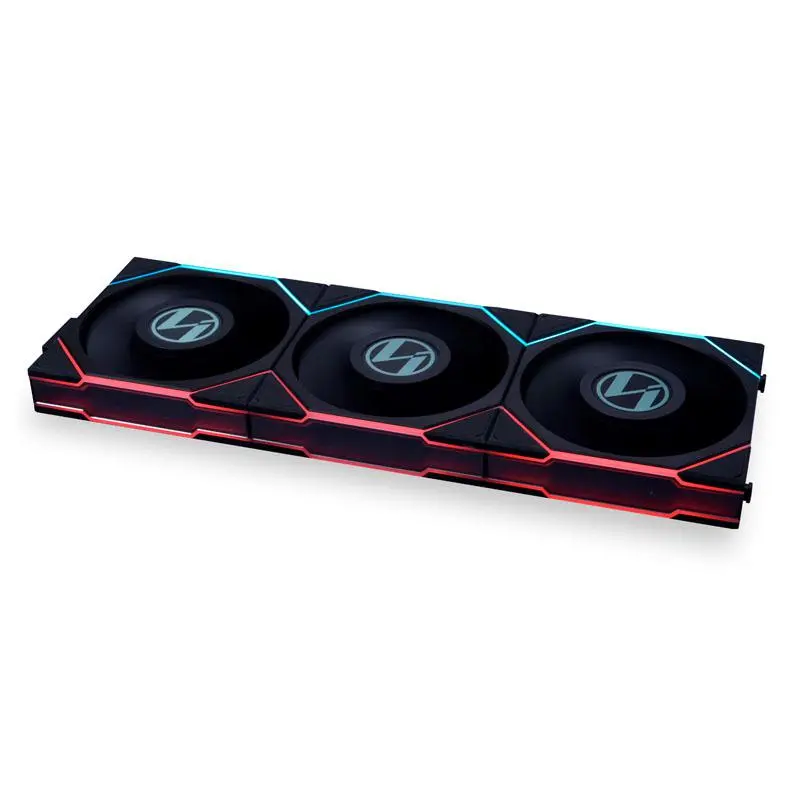 Ventilatoare Lian Li UNI FAN TL LCD kit 3 bucăți 120mm 12TLLCD3B
