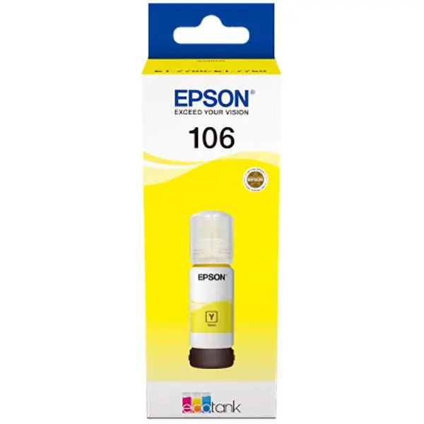 Flacon cerneală Epson 106 EcoTank galben 70 ml