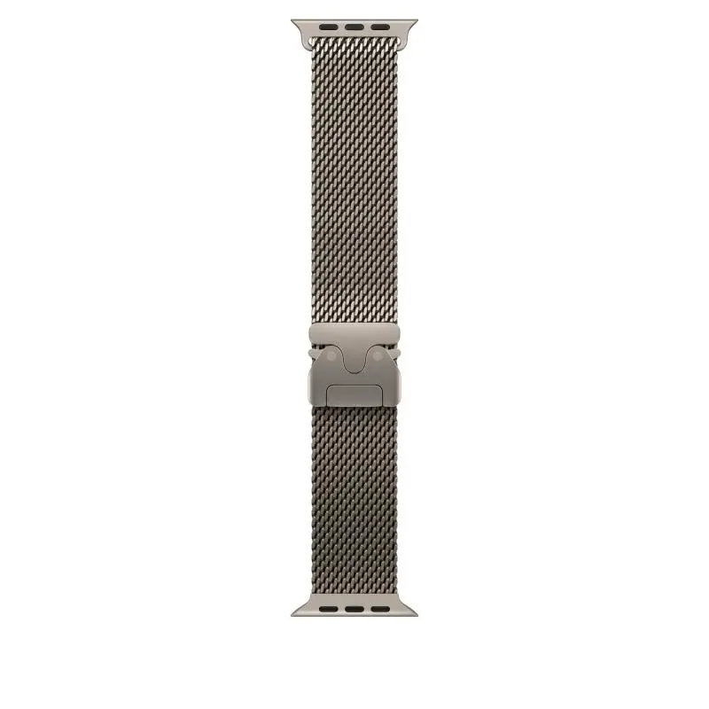 Curea Apple Watch Milanese 49mm Natural Titanium M MGHP4ZM/A