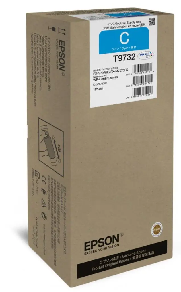 Cartus cerneala Epson T9732 XL cyan C13T97320N