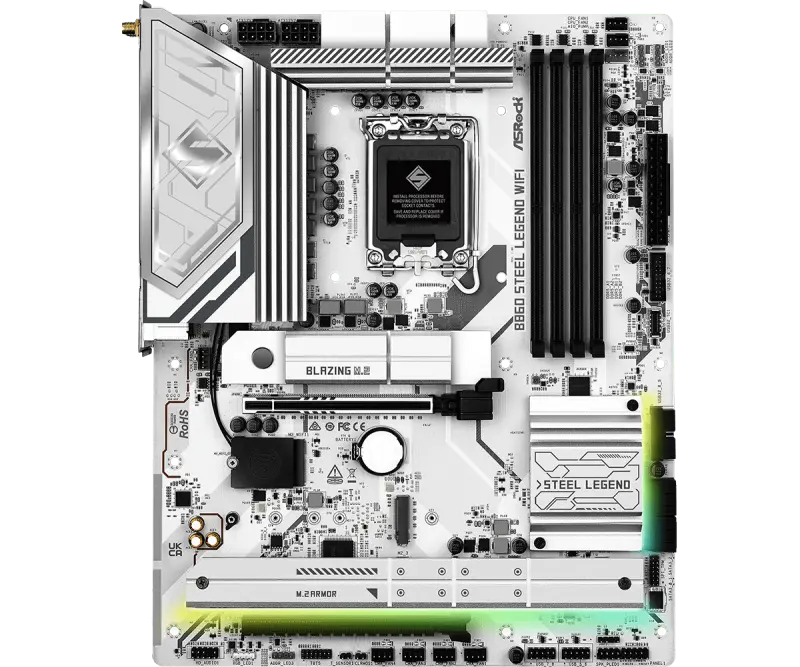 Placă de bază ASRock B860 Steel Legend WiFi Socket LGA 1851