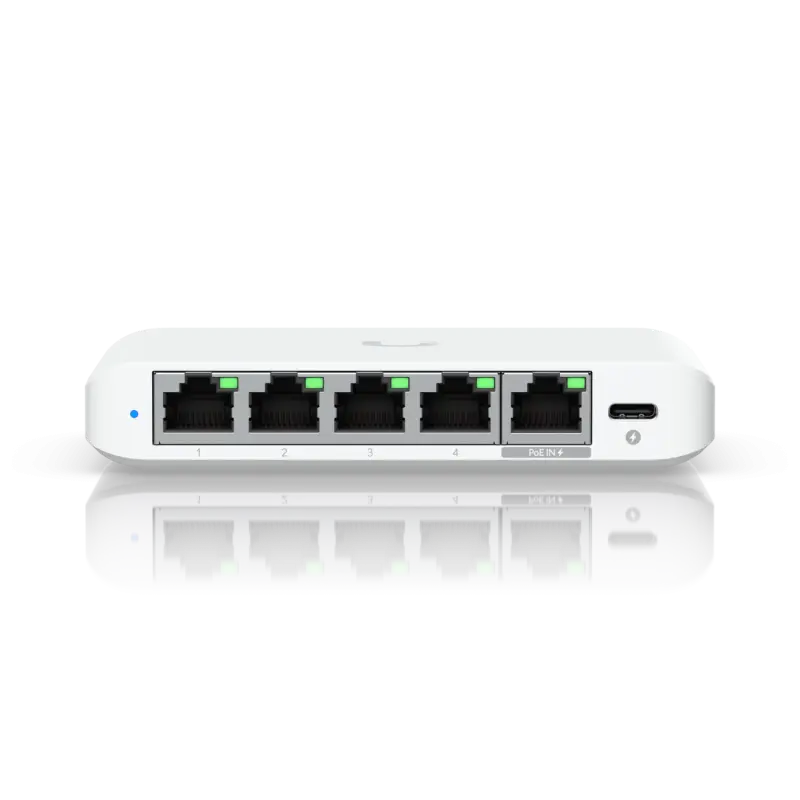 Switch Ubiquiti USW-FLEX-2-5G-5 Flex Mini 2.5G alb