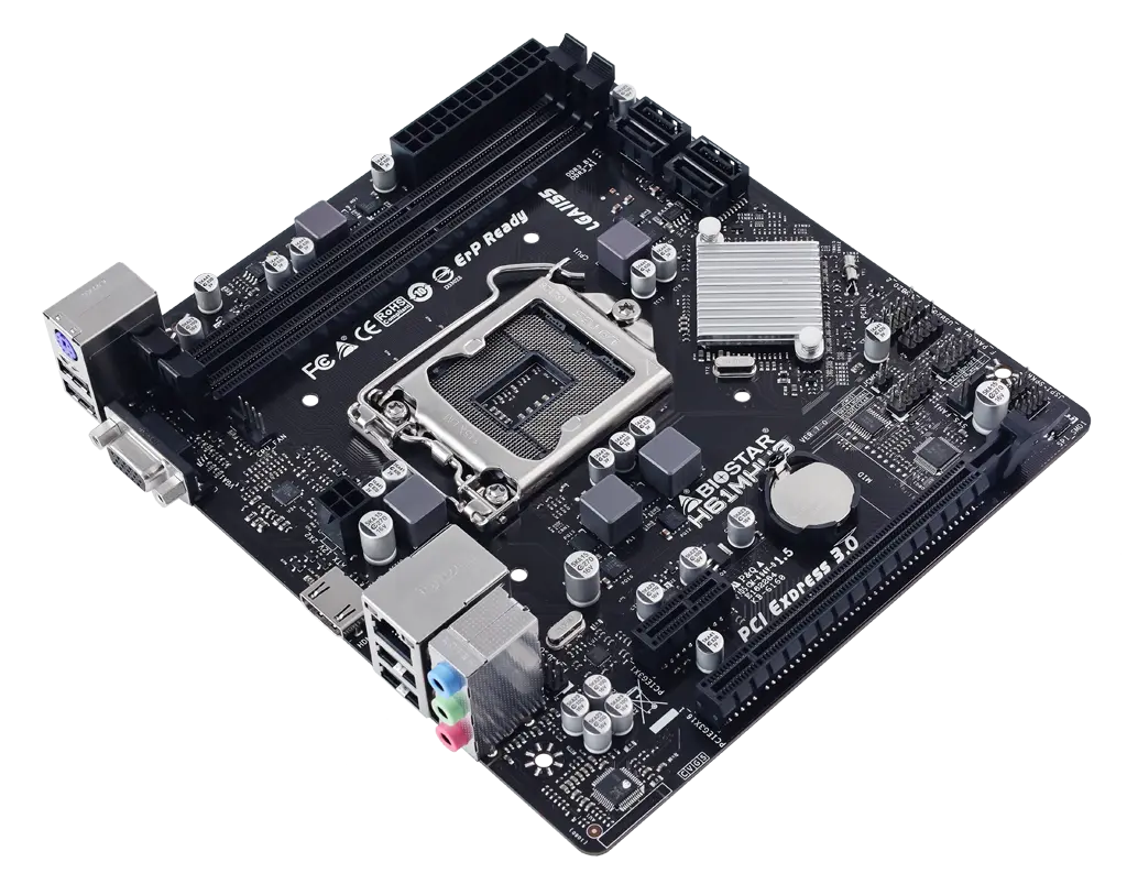 Placă de bază Biostar H61MV3 Ver. 7.0 LGA1155 DDR3 mATX