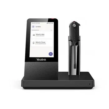 Cască Yealink WH67 Teams DECT wireless negru