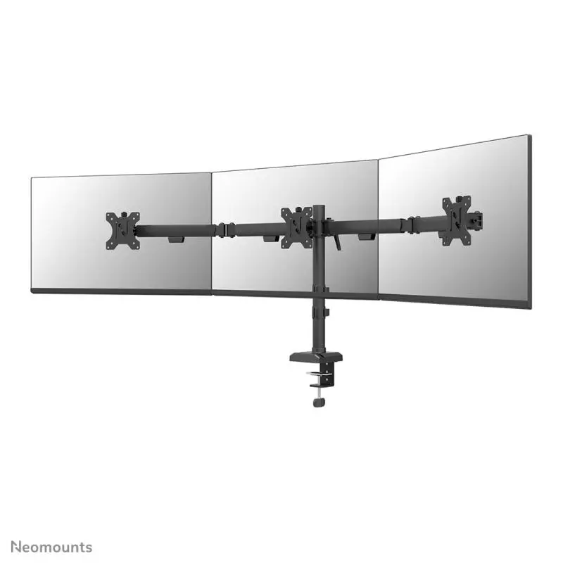 Brat monitor Neomounts DS60-600BL3 negru triplu 10-27 inch