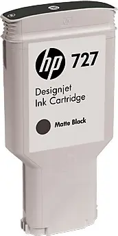 Cartuș HP DesignJet 727 negru mat 300ml