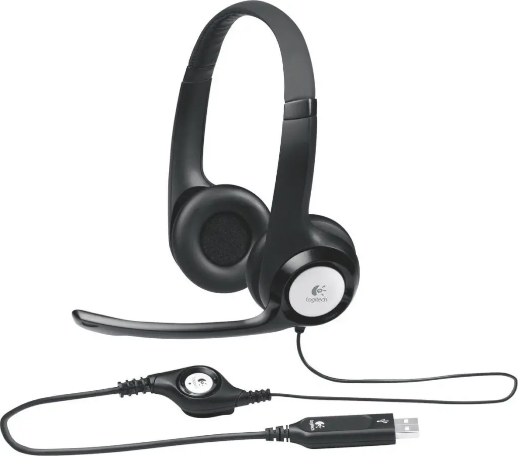 Casti Logitech H390 USB cu microfon