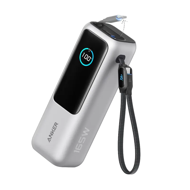 Acumulator Anker 25000 mAh 165W A1695 argintiu