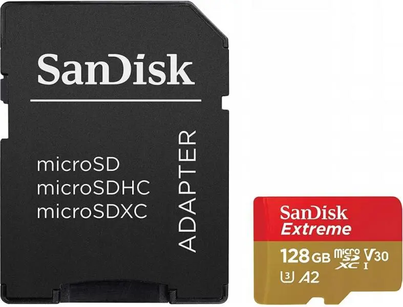 Card memorie SanDisk Extreme microSDXC 128GB A2 V30 UHS-I