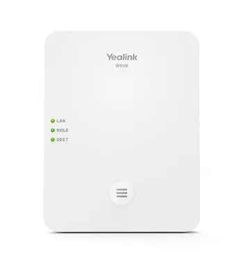 Stație de bază Yealink W80DM DECT Manager alb