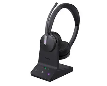 Casti PC Yealink WH64 Dual Teams DECT negru