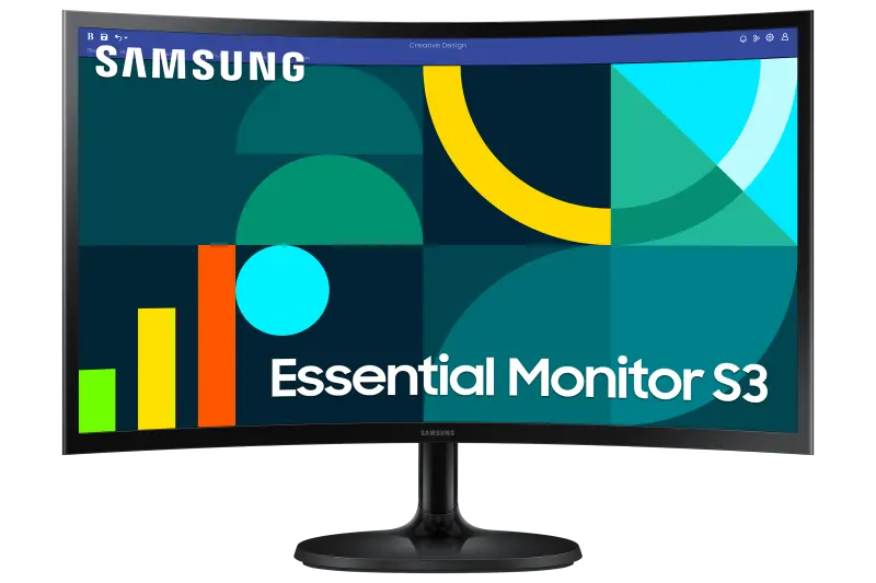 Monitor Samsung 24 curbat LS24D360GAUXEN Full HD 1920×1080 100Hz