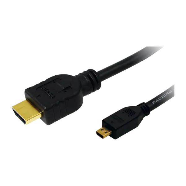 Cablu Logilink CH0032 micro HDMI 2m negru