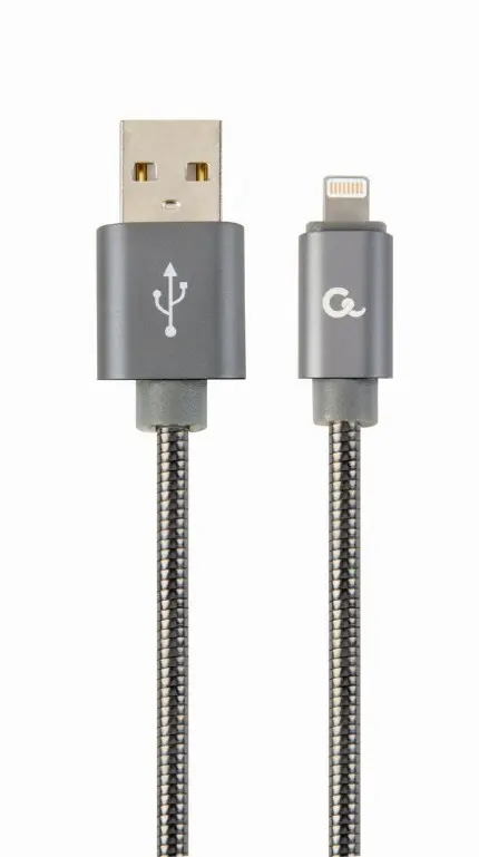 Cablu Gembird USB Lightning 1m CC-USB2S-AMLM-1M-BG